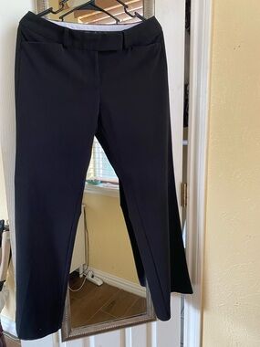 George Black Straight Leg Dress Pants